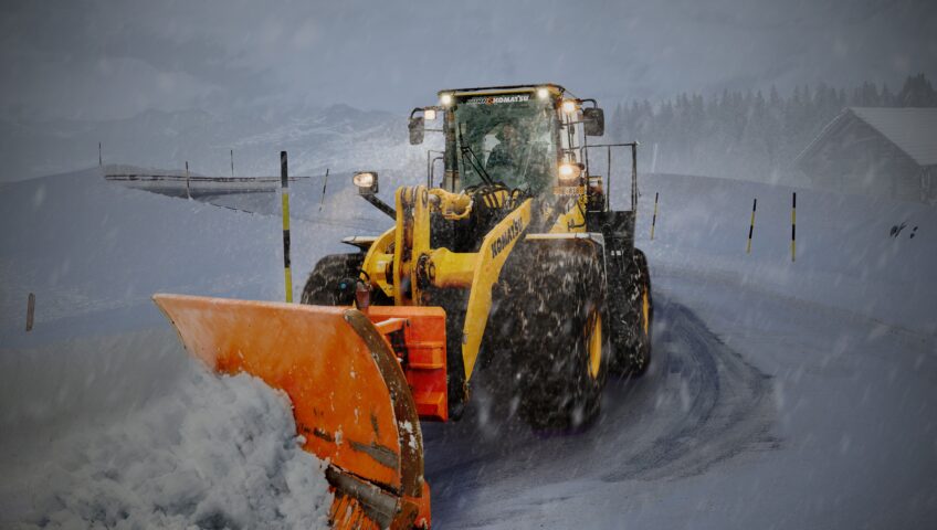Commercial Snow removal services